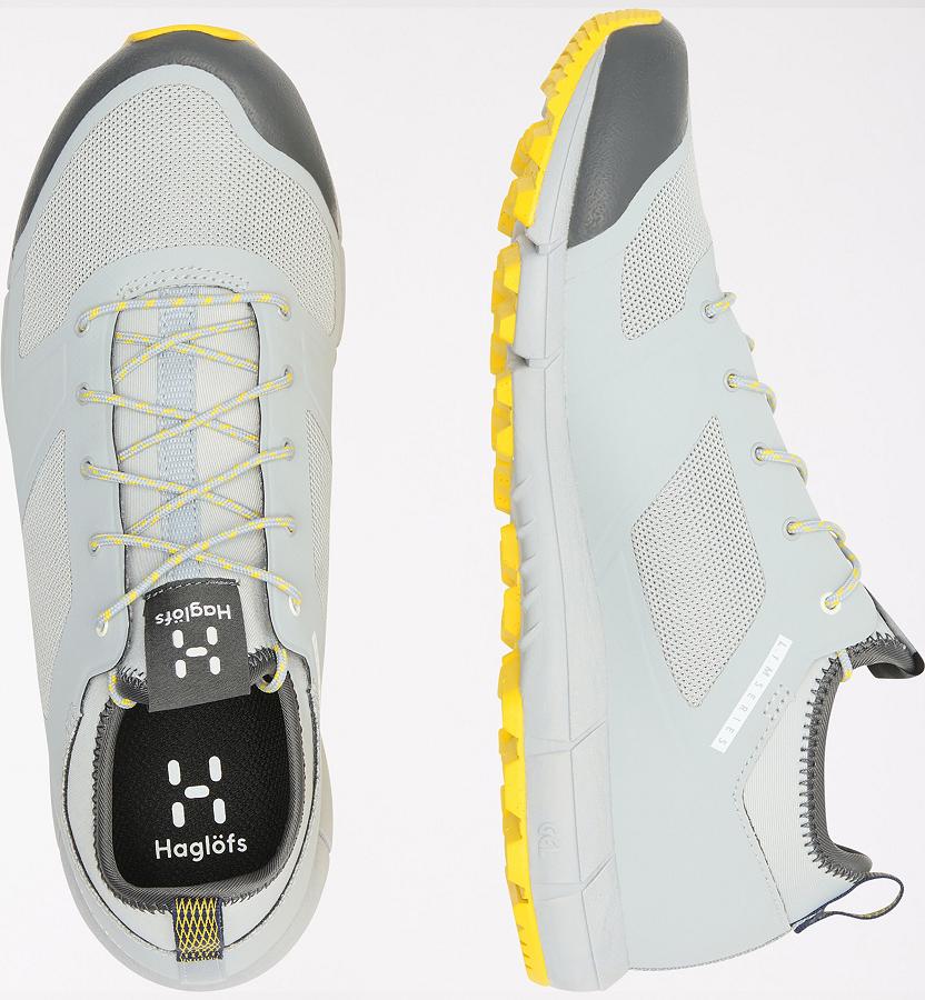 Haglöfs Womens L.I.M Low Hiking Shoes Grey/Yellow New Zealand 87590XUMT